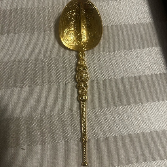 Vintage Westair Reproductions Anointing Spoon, “Crown Jewels”, 1972 UK - Picture 2 of 5